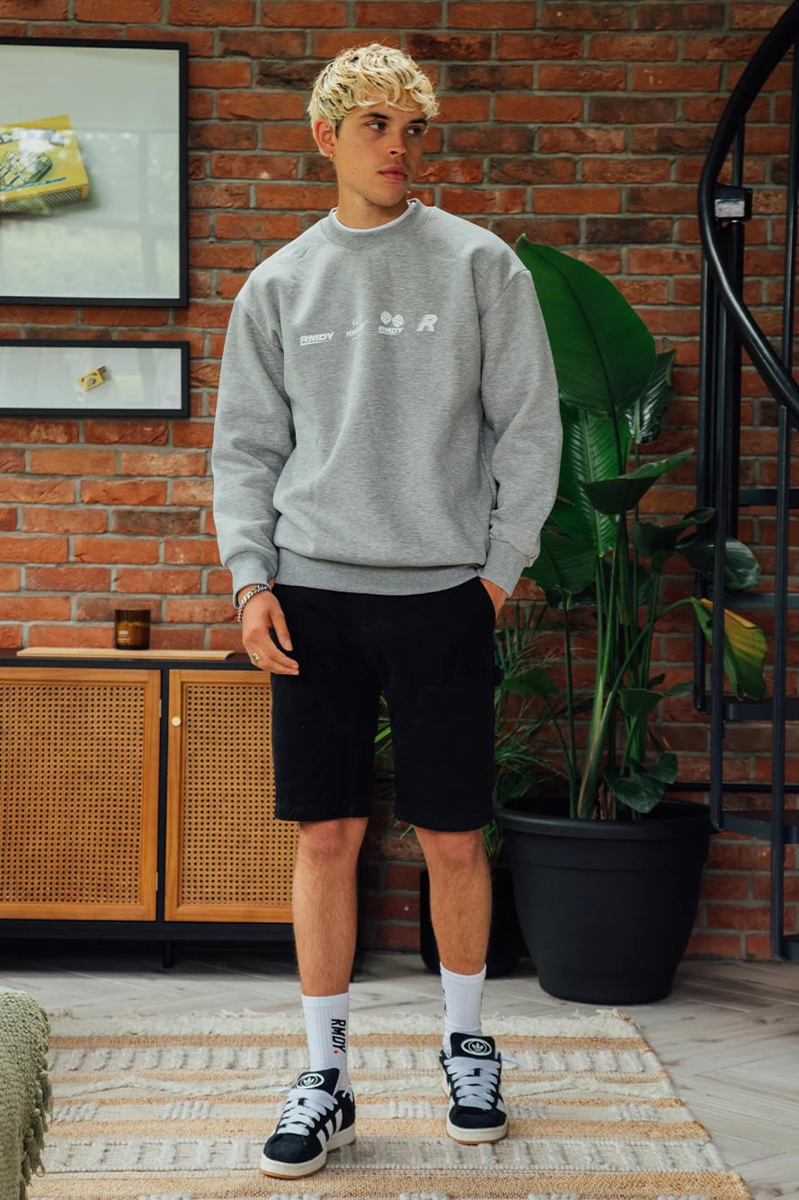 Grey Dice RMDY. Jumper