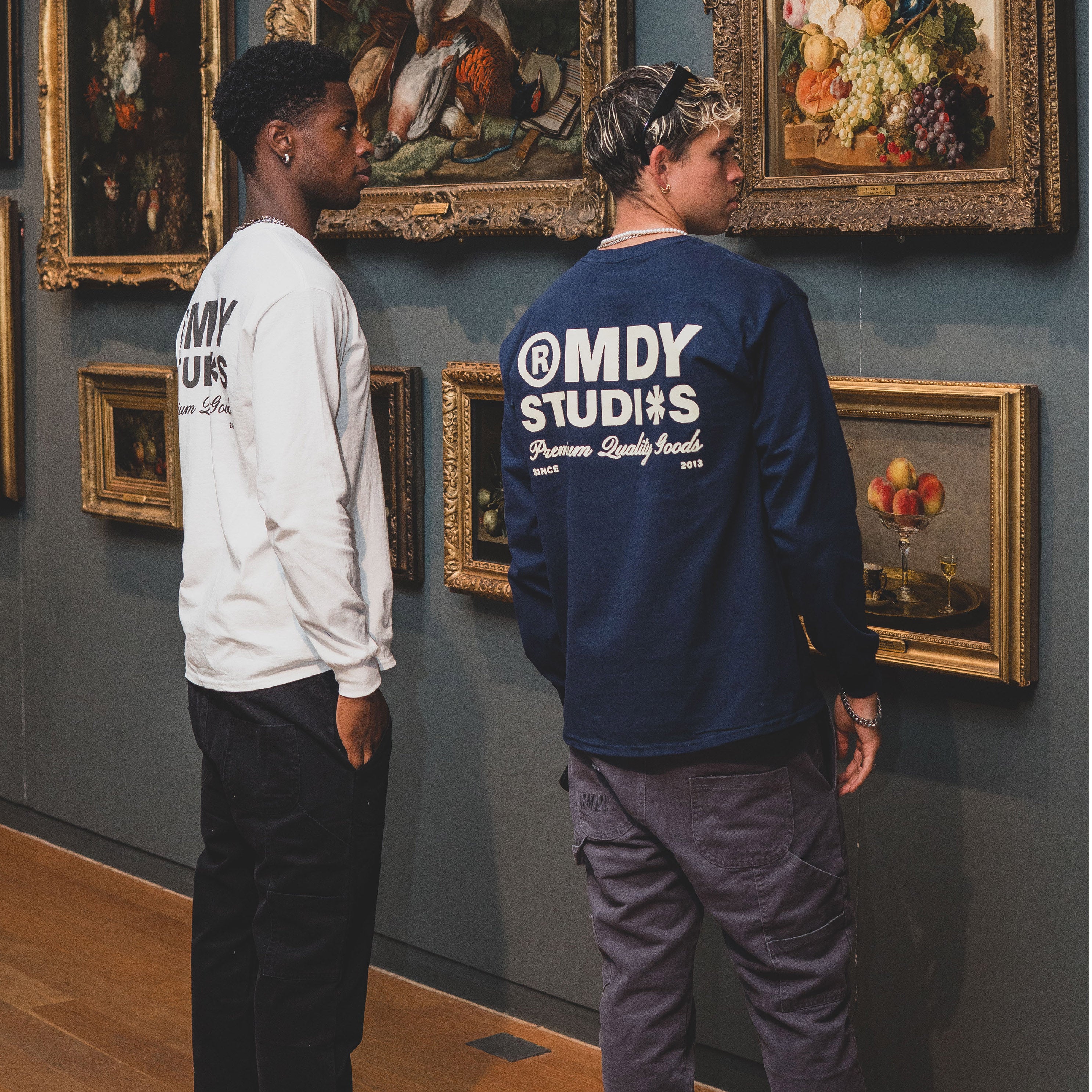 Registered RMDY. Navy Longsleeve Tee
