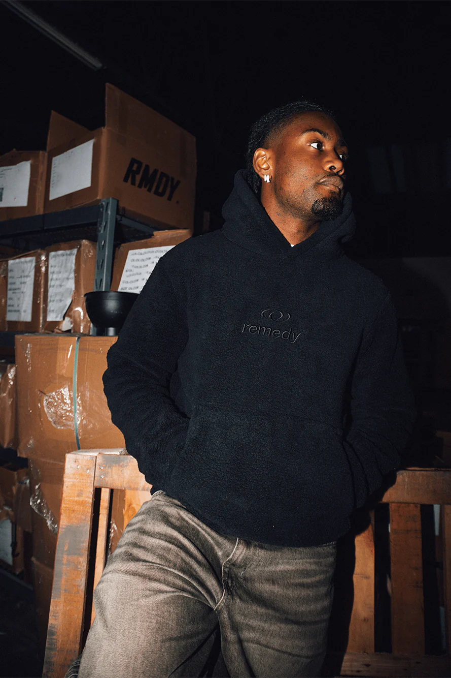Onyx Remedy Sherpa Hoodie